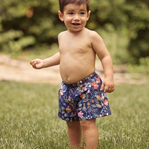 RIFLE PAPER CO. x Summersalt | Boys Swim Short | 18-24 mos, Strawberry Fields